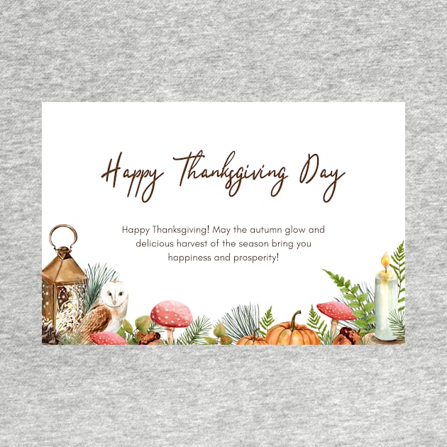 Happy Thanksgiving Card - 14 by LD-LailaDesign